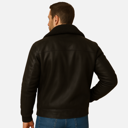 Men’s Winter Jacket with Collar