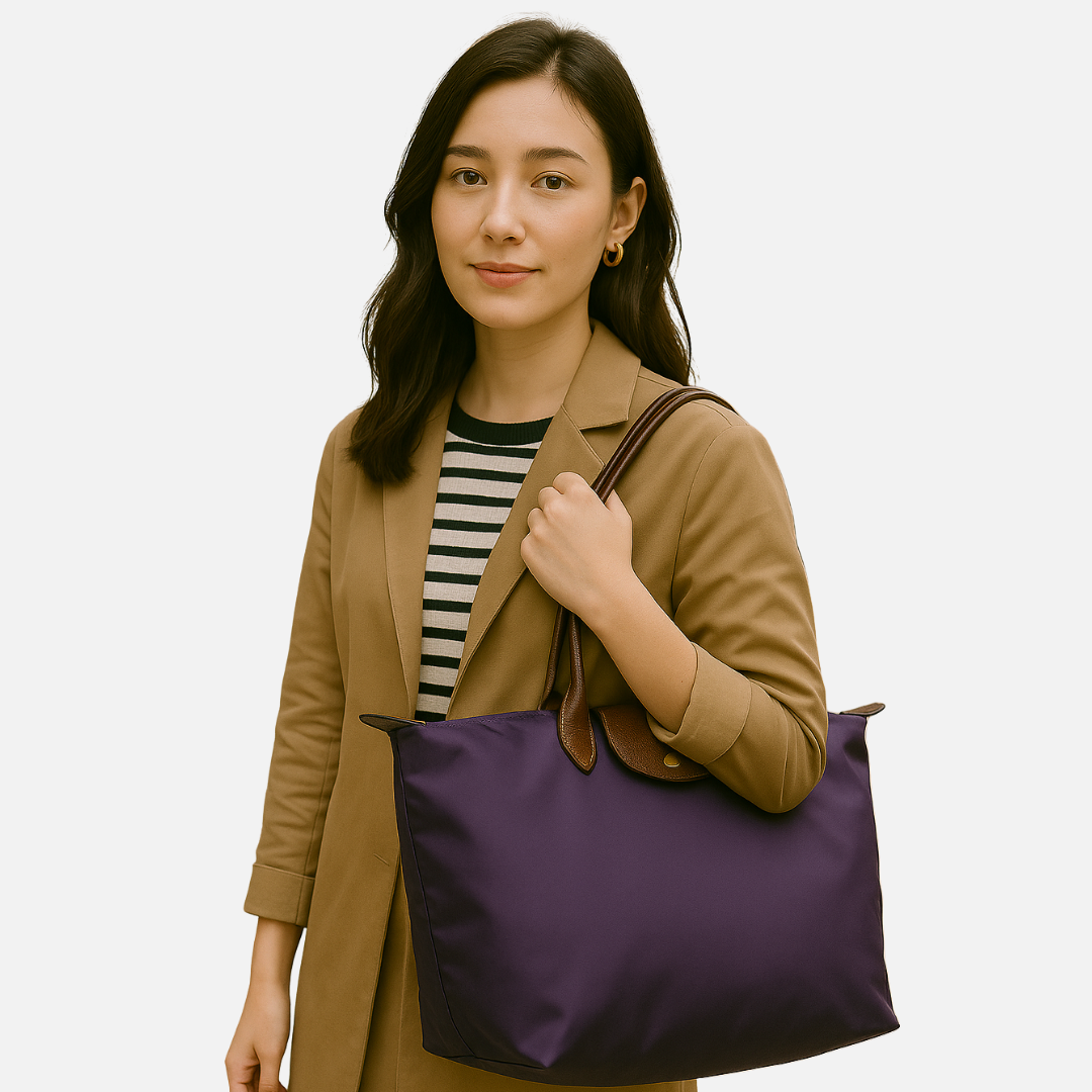 Women’s Foldable Tote Bag – Travel Handbag