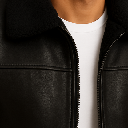 Men’s Winter Jacket with Collar