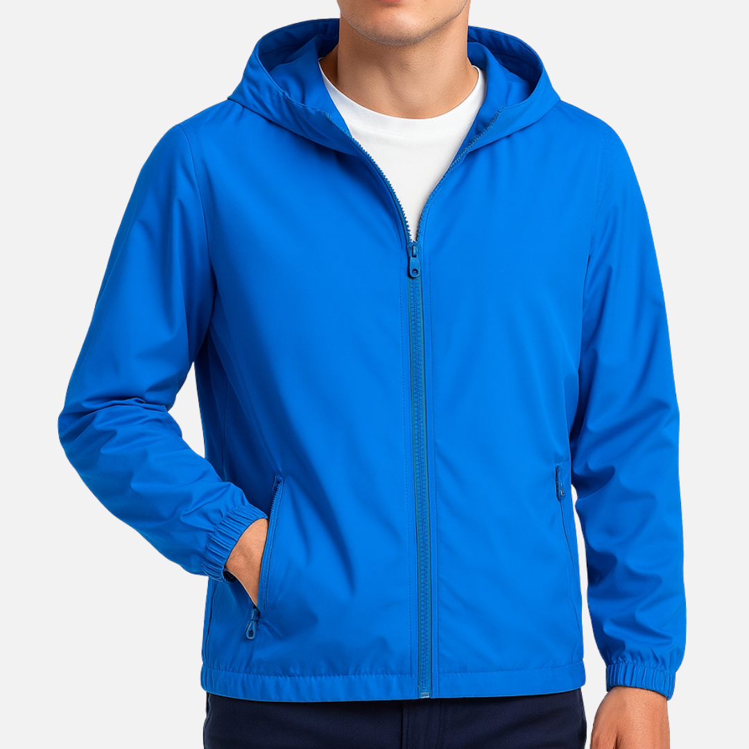 Men’s Lightweight Waterproof Windbreaker Jacket