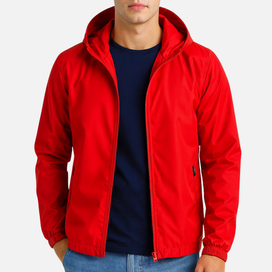 Men’s Lightweight Waterproof Windbreaker Jacket