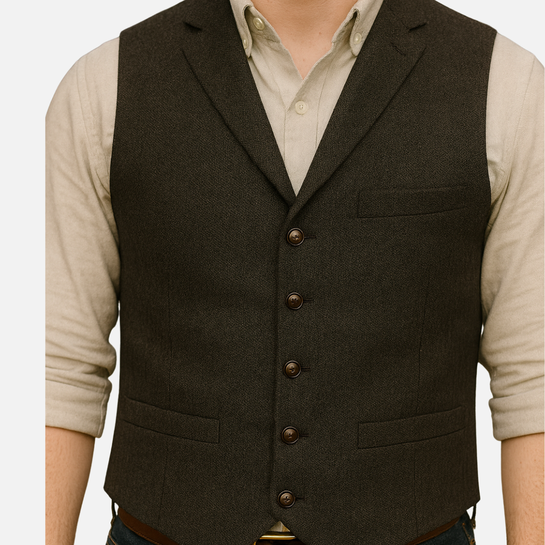 Men’s Classic Wool Blend Vest
