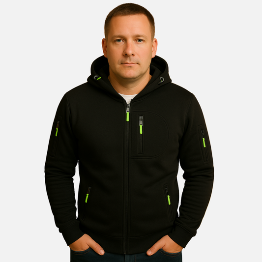 Men’s Zipper Vest with Pockets - Outdoor Cardigan