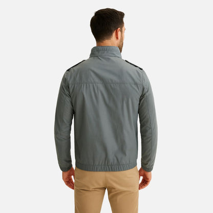 Men's Summer Jacket - Breathable Coat with Collar